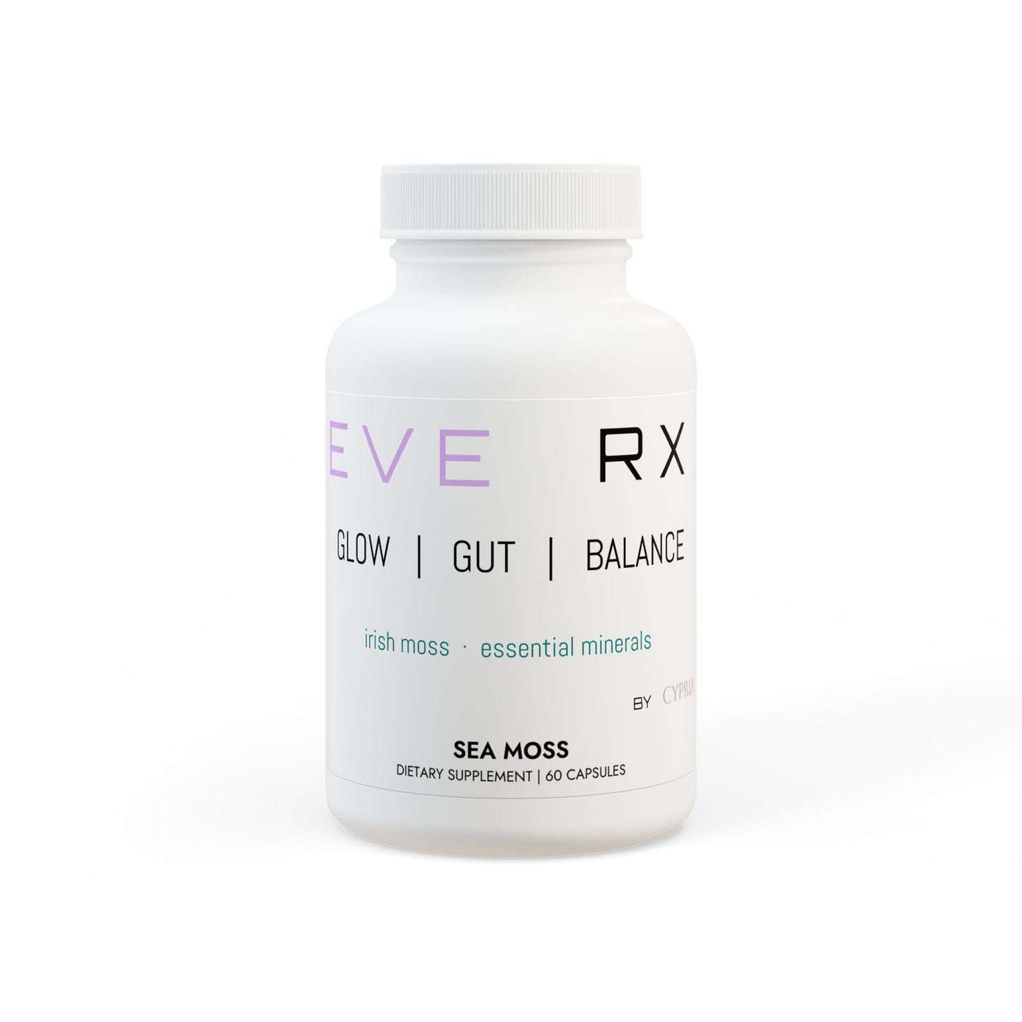 EVE RX Sea Moss Supplement (60 Capsules)