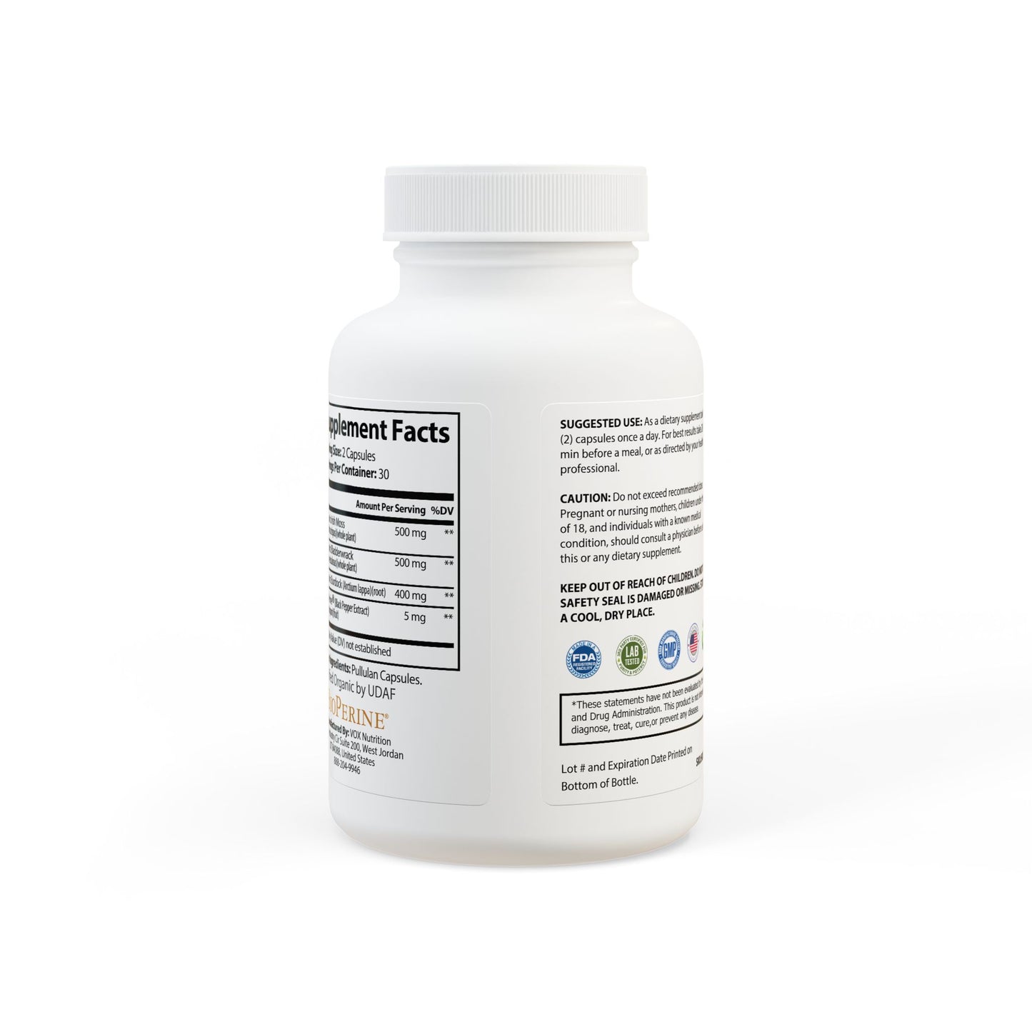 EVE RX Sea Moss Supplement (60 Capsules)